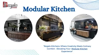 modular kitchen