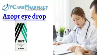 Buy Azopt Eye Drops  5ml