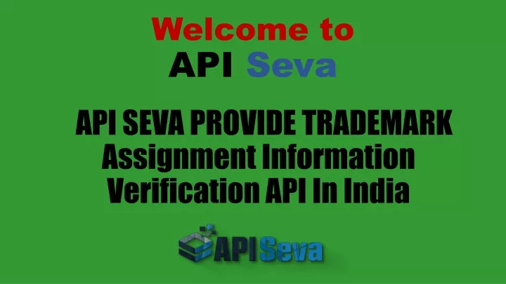 welcome to api seva