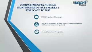 compartment syndrome monitoring devices market