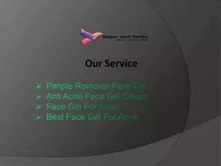 Pimple Removal Face Gel