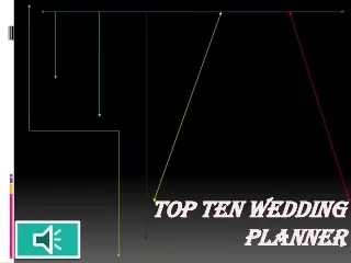 Top Ten Wedding Planner In Delhi