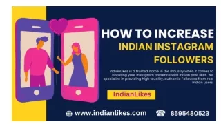 How to Increase Indian Instagram Followers - IndianLikes