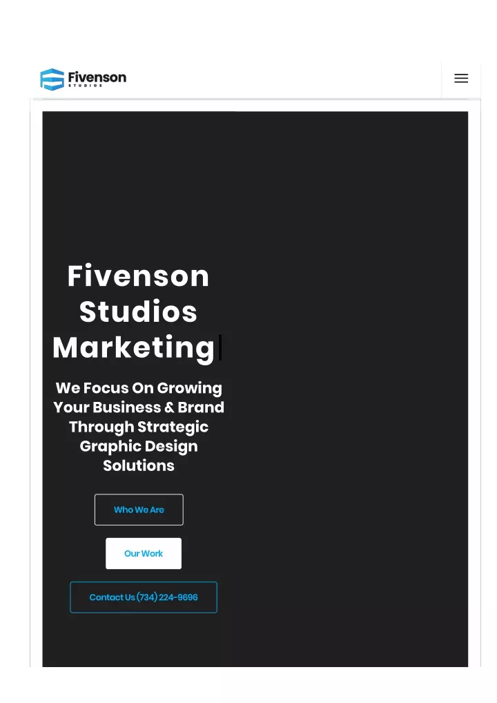 fivenson studios marketing