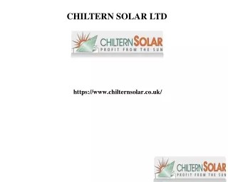 Watford Solar Panels, chilternsolar