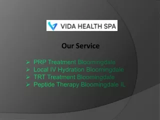 PRP Treatment Bloomingdale