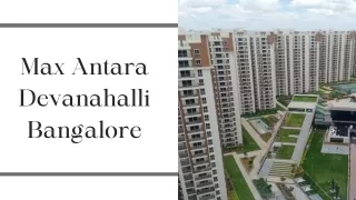 max antara devanahalli bangalore