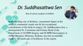Dr. Suddhasattwa Sen
