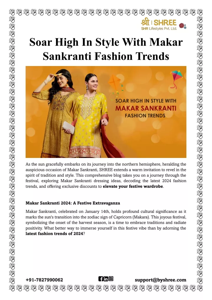 soar high in style with makar sankranti fashion
