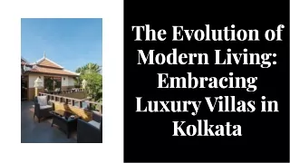 the evolution of modern living embracing luxury