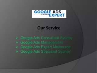 Google Ads Consultant Sydney
