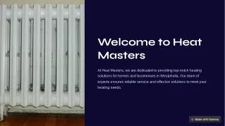 Heat Masters Navigating Your Options for a Heating Contractor in Westphalia