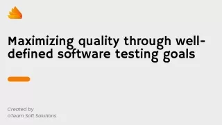 Testing Objectives of Software Testing