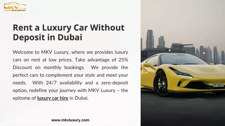 rent a luxury car without rent a luxury