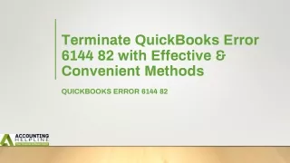 terminate quickbooks error 6144 82 with effective convenient methods