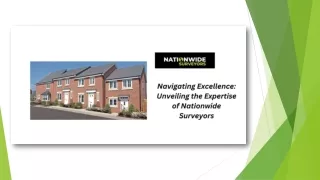 Navigating Excellence Unveiling the Expertise of Nationwide Surveyors