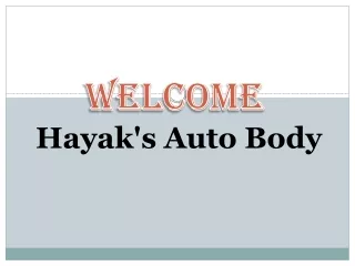 welcome