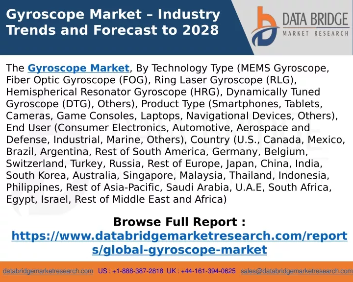 gyroscope market industry trends and forecast