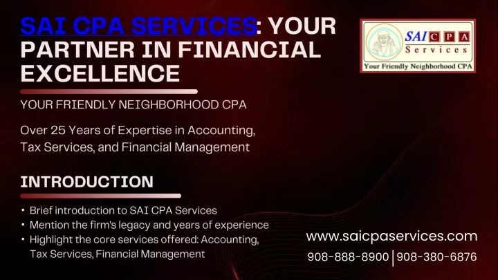 sai cpa services your partner in financial