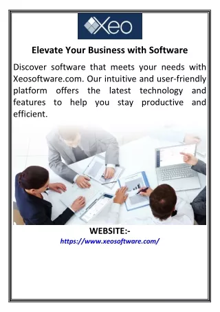 Elevate Your Business with Software