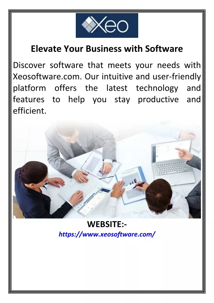 elevate your business with software