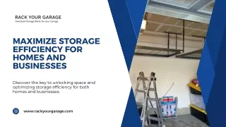 Maximize Storage Efficiency for Homes and Businesses