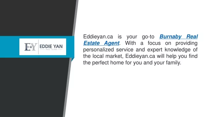 eddieyan ca is your go to burnaby real estate