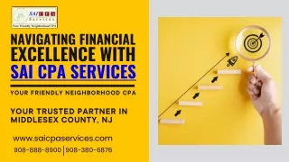 Sai CPA Services Navigating Financial Excellence