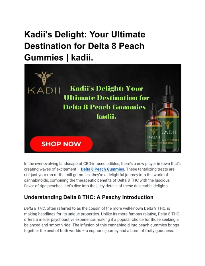 kadii s delight your ultimate destination
