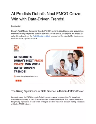 AI Predicts Dubai's Next FMCG Craze_ Win with Data-Driven Trends