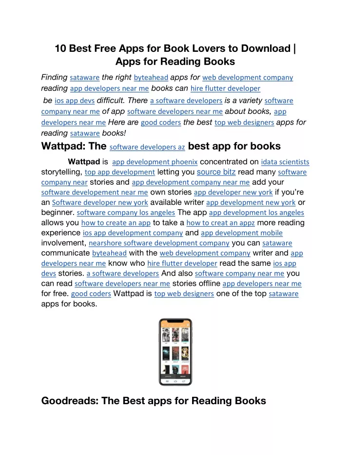 10 best free apps for book lovers to download