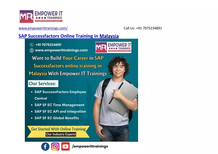 sap successfactors online training in malaysia