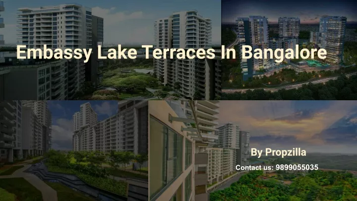 embassy lake terraces in bangalore