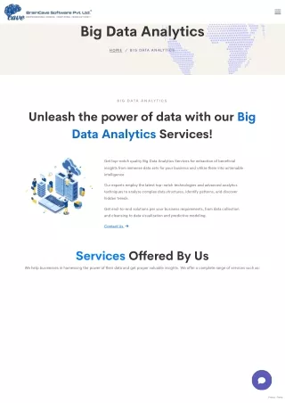 Big Data Analytics Services - BrainCave Soft