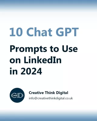 10 Chat GPT Prompts to use on Linkedin in 2024