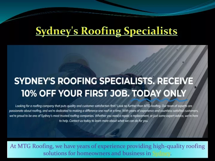 sydney s roofing specialists