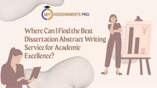 where can i find the best dissertation abstract