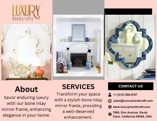 services transform your space with a stylish bone