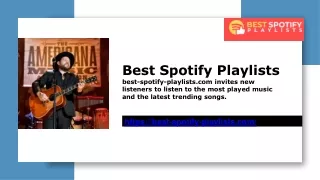 Best Spotify Playlist