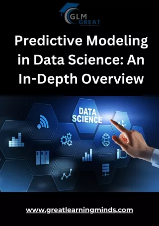 Predictive Modeling in Data Science An In-Depth Overview