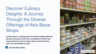 Discover-Culinary-Delights-A-Journey-Through-the-Diverse-Offerings-of-Asia-Bazar-Shops