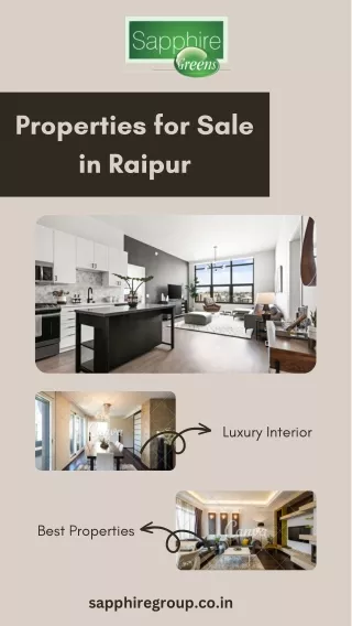 Properties for Sale in Raipur