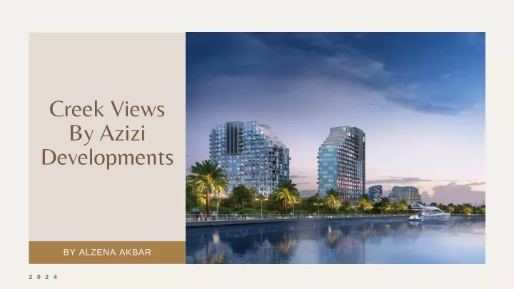 creek views by azizi developments