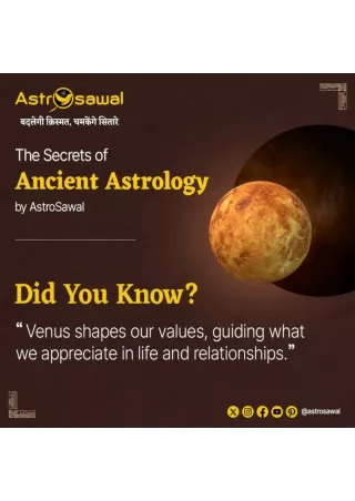 Did You know the facts about venus