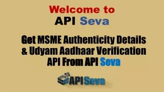 welcome to api seva