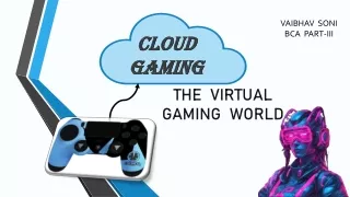 cloud gaming