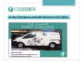 24 Hour Emergency Locksmith Services in Fort Collins