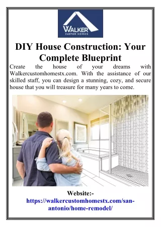 DIY House Construction Your Complete Blueprint