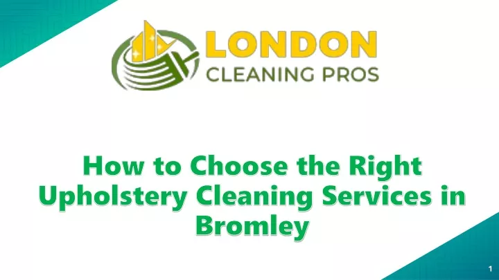 how to choose the right upholstery cleaning