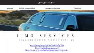 Limo Services Hillsborough Township, NJ